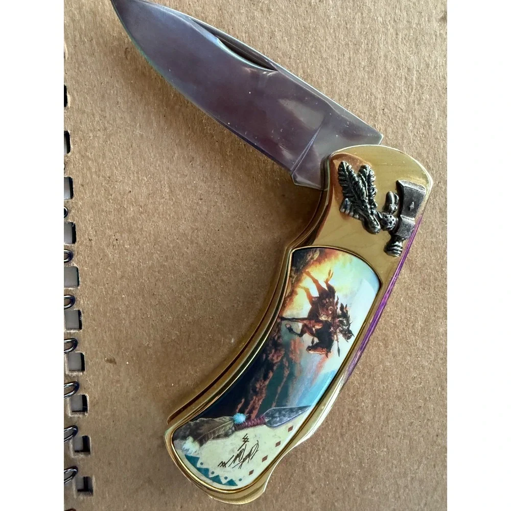 Spirit of the plain collectors knife 4 inches